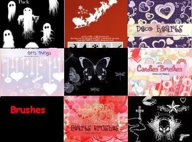 Photoshop Brushes Mix