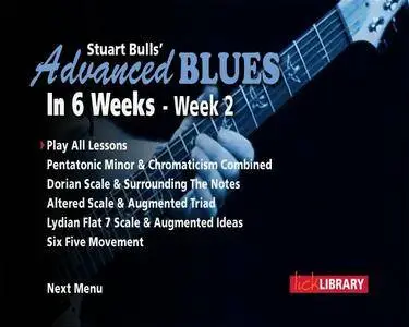 Stuart Bull's Advanced Blues In 6 Weeks - Week 2 [repost]