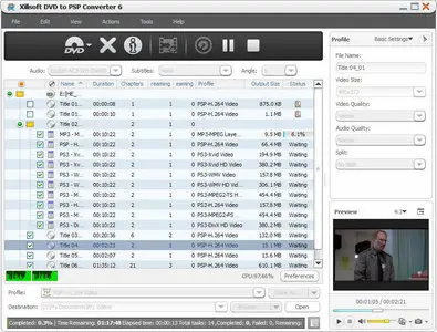 Xilisoft DVD to PSP Converter 6.5.1.0314 + Rus