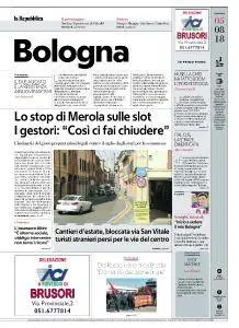 la Repubblica Bologna - 5 Agosto 2018
