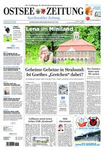Ostsee Zeitung Greifswalder Zeitung - 18. Juli 2019