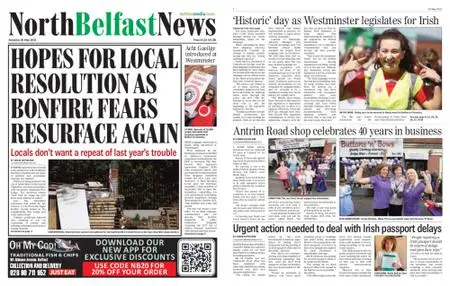 North Belfast News – May 28, 2022