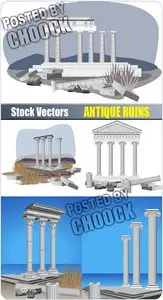 Antique ruins - Stock Vector