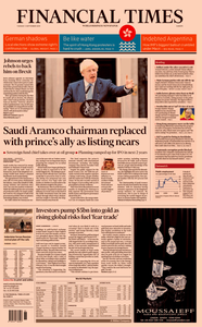 Financial Times Europe – 03 September 2019