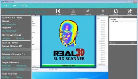 Real3D Scanner 3.0.303