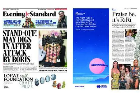 London Evening Standard – May 08, 2018