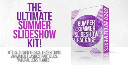 Bumper Summer Slideshow Package - Project for After Effects (VideoHive)