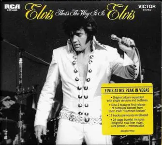 Elvis Presley - That's The Way It Is (1970) [2CD] [2014, Legacy Edition]