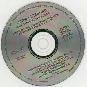 Adriano Celentano - Azzurro / Una Carezza In Un Pugno (1991)