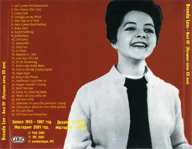 Brenda Lee - Best Of (2001) {JRC Ukraine}