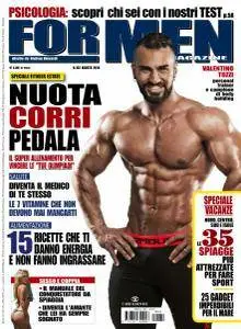 For Men Magazine - Agosto 2016