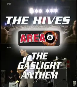 The Hives and The Gaslight Anthem live at the Area 4 Festival 2008 (DVD)