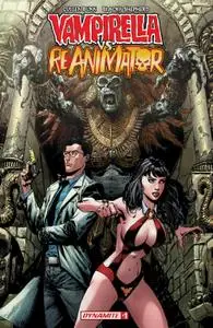 Vampirella vs Reanimator 001 2018 4 covers Digital F DR &amp;amp;amp; Quinch