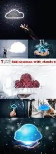 Photos - Businessman with clouds 9