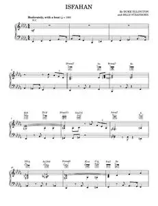 Isfahan - Billy Strayhorn, Duke Ellington (Piano-Vocal-Guitar)