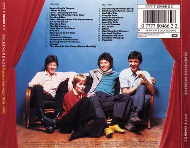 Talking Heads - Popular Favorites 1976-1992: Sand in the Vaseline (1992) 2CDs