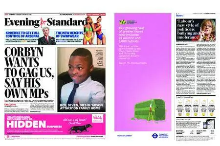 London Evening Standard – August 07, 2018
