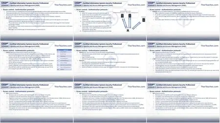 CISSP® Certification Domain 5: Identity and Access Management (IAM) Video Boot Camp 2019