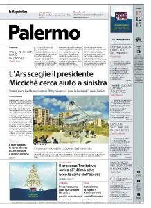 la Repubblica Palermo - 15 Dicembre 2017