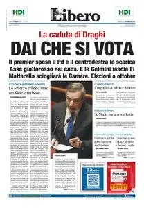 Libero - 21 Luglio 2022