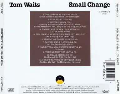 Tom Waits – Small Change (1976) (Repost)