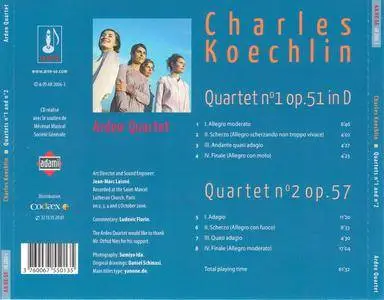 Ardeo Quartet - Charles Koechlin: String Quartets Nos. 1 & 2 (2006)