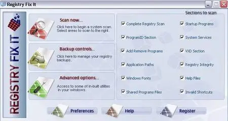 Registry Fix It v3.0