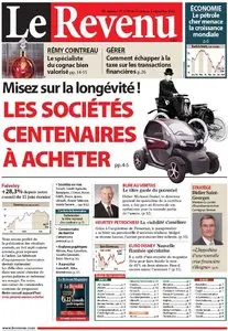 Le Revenu Hebdo Bourse 1190 - 31 Aout au 6 Septembre 2012