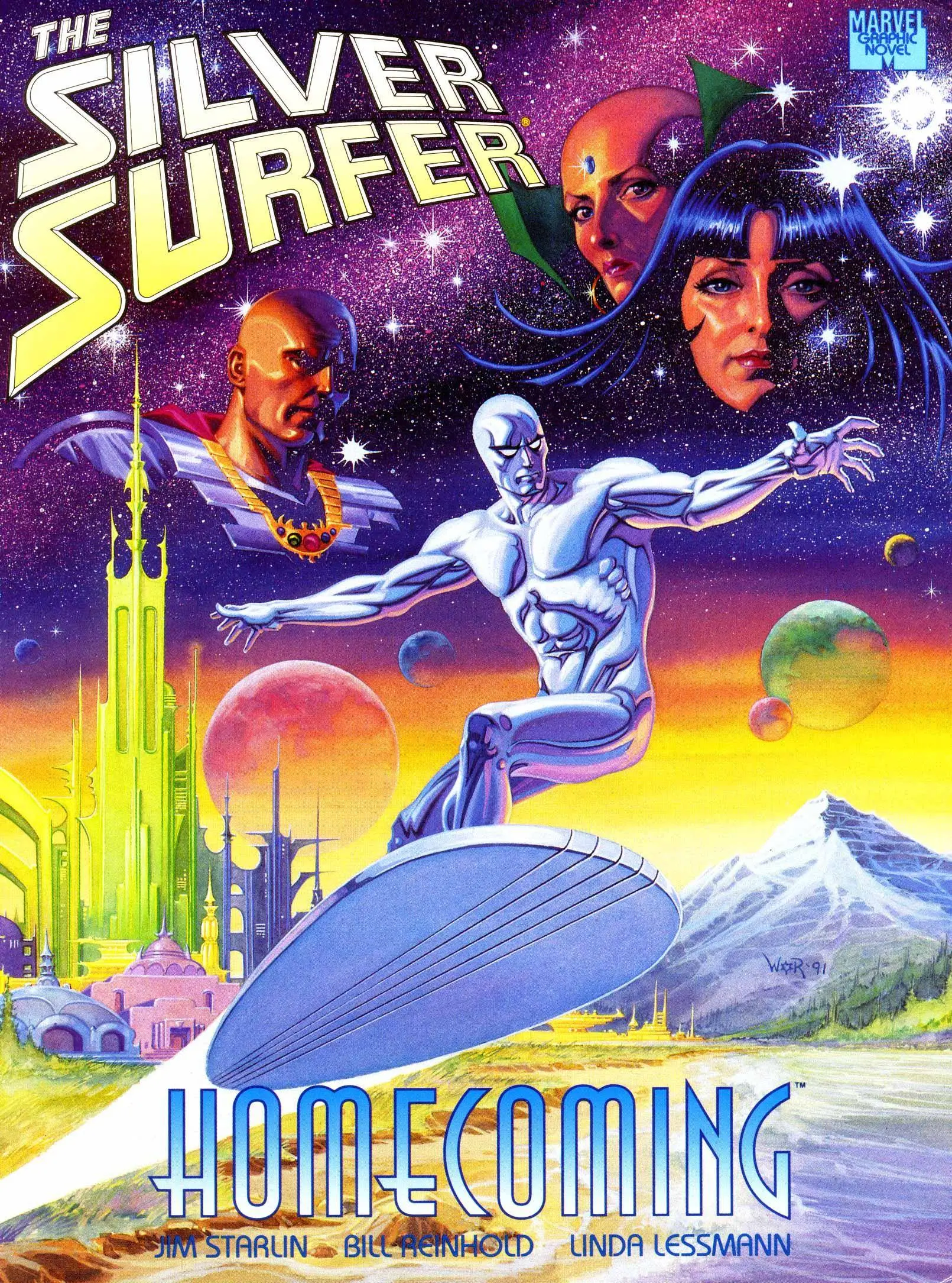 Marvel Graphic Novel 71 - Silver Surfer - Homecoming