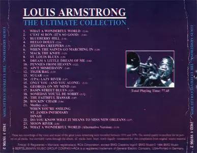 Louis Armstrong - The Ultimate Collection (1994) {Bluebird/RCA/BMG}