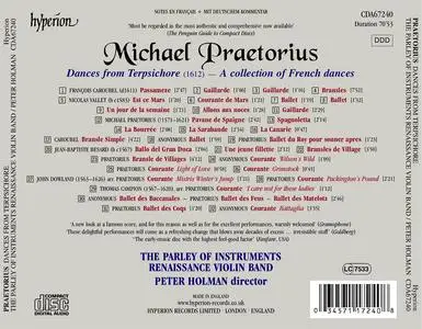 Peter Holman, The Parley of Instruments - Michael Praetorius: Dances from Terpsichore (2001)