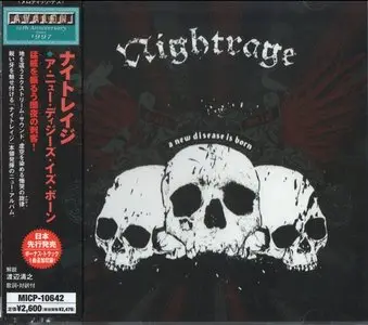 Nightrage - New Disease Is Born (2007) [Japanese MICP-10642]