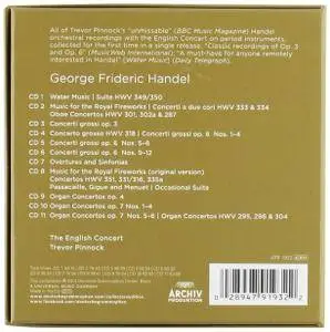Trevor Pinnock - Handel: Complete Orchestral Recordings (2013) (11 CDs Box Set)