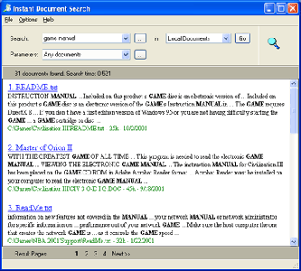 Instant Document Search 1.9