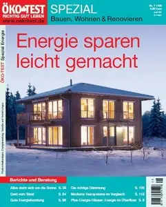 Ökotest Spezial Bauen Wohnen Renovieren No T1109 September 2011