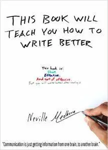 This book will teach you how to write better