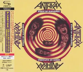 Anthrax - State Of Euphoria (1988) [2019, 30th Anniversary Ed., Japan]