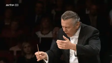 Johannes Brahms - Violinkonzert D-Dur op. 77 (Zimmermann; Jansons) 2015 [HDTV 720p]