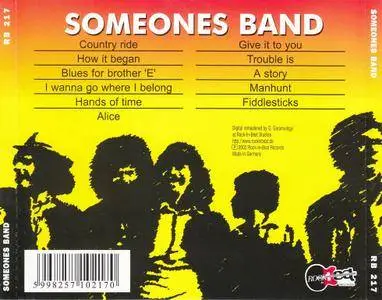 Someones Band - Someones Band (1970) {2002, Reissue}