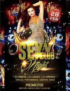 GraphicRiver - Sexy Club Night Party Flyer