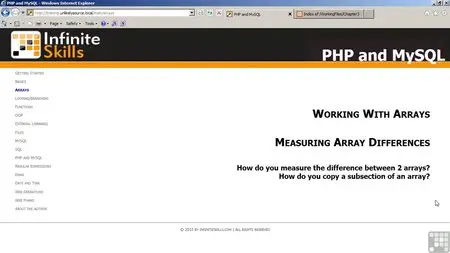 InfiniteSkills - Learning PHP/MySQL Video Training [Repost]