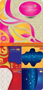Colorful abstract background vector 10