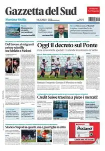 Gazzetta del Sud Messina - 16 Marzo 2023