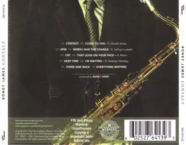 Boney James - Contact (2011) {Verve}