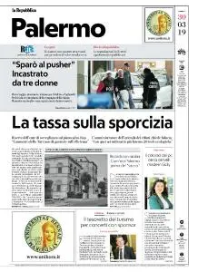 la Repubblica Palermo - 30 Marzo 2019