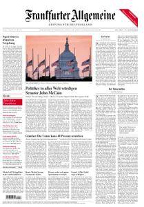 Frankfurter Allgemeine Zeitung F.A.Z. mit Rhein-Main Zeitung - 26. August 2018