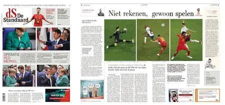 De Standaard – 29 juni 2018