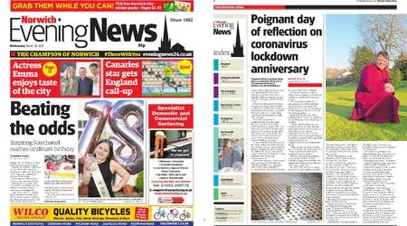 Norwich Evening News – March 24, 2021