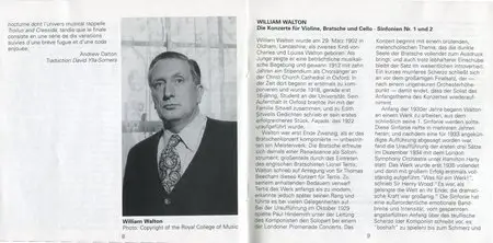 William Walton - Symphonies & Concertos (2005) [2CD] {Decca}