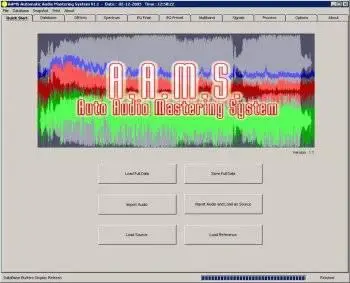 AAMS Auto Audio Mastering System v2.1 Rev 003